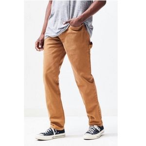 🆕️ 1 LEFT! PacSun Workwear Tan Slim Fit Carpenter Jeans